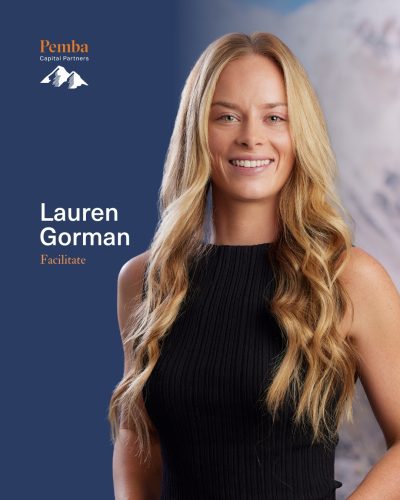 Pemba welcomes Lauren Gorman